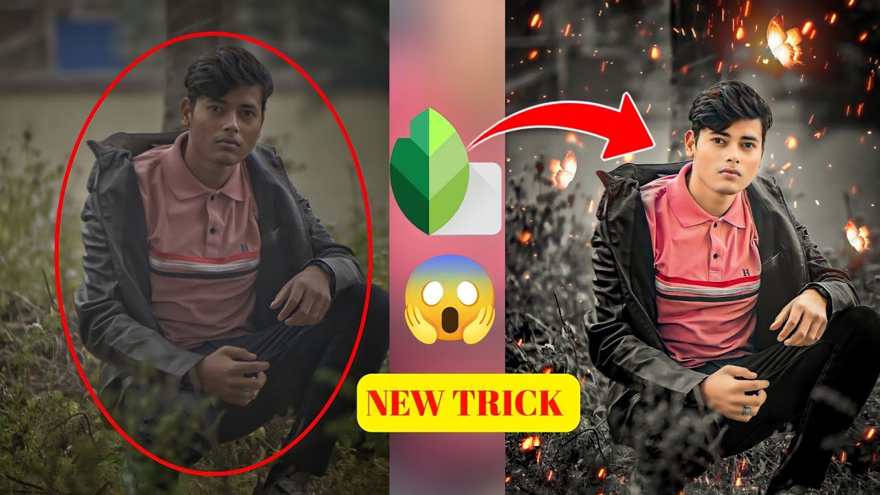 Snapseed Light Butterfly Photo Editing || Snapseed new Creative photo editing || Snapseed Editing