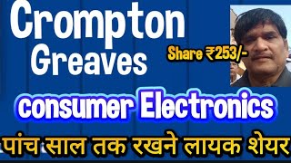 Crompton Greaves consumer Electronics Share latest news today