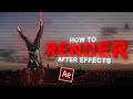 Best *4K* Render Setting's I After Effect's Tutorial