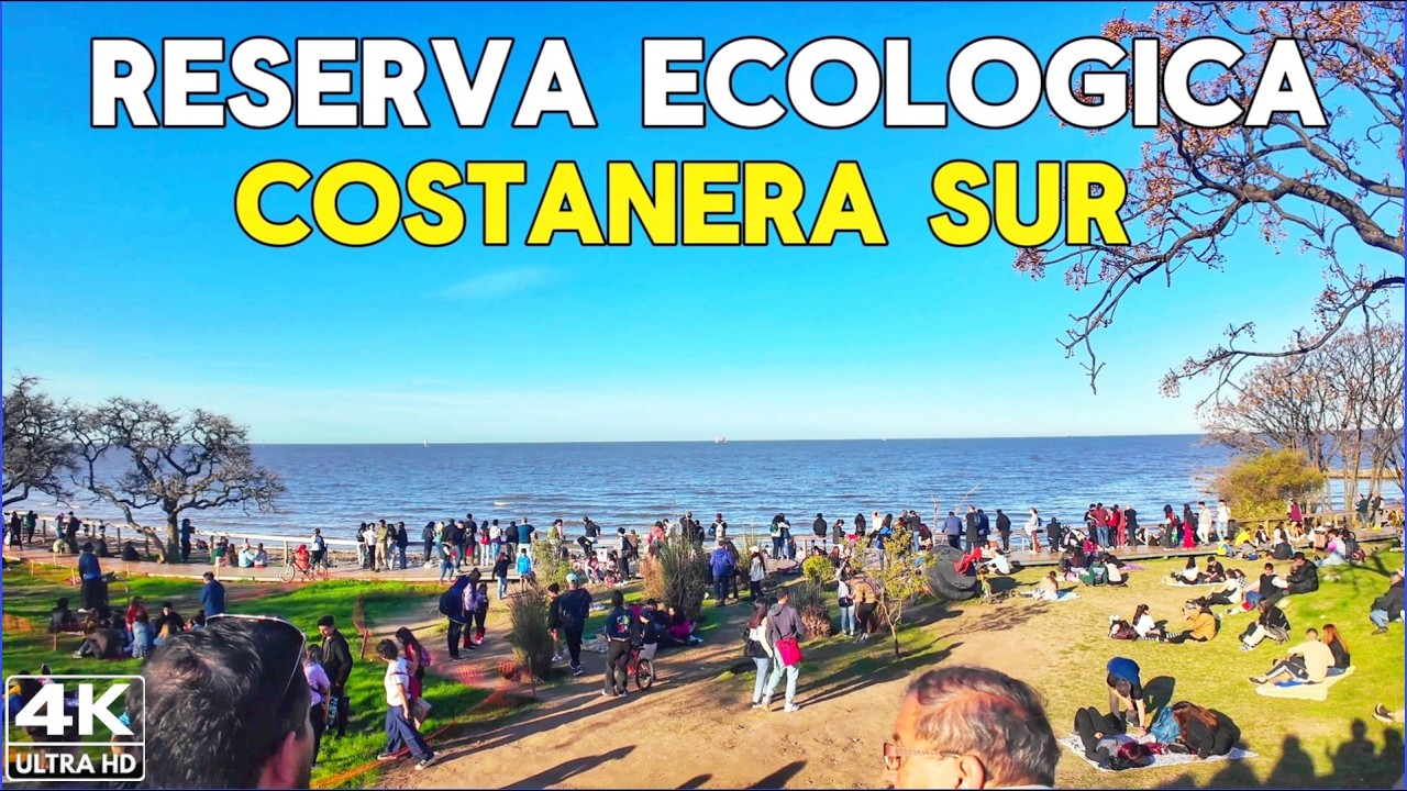 【4K】Buenos Aires - ASÍ está la RESERVA ECOLOGICA COSTANERA SUR 2024  | Walking Tour 🇦🇷