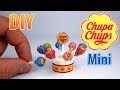 DIY Miniature Chupa Chups Lollipops | DollHouse | No Polymer Clay!
