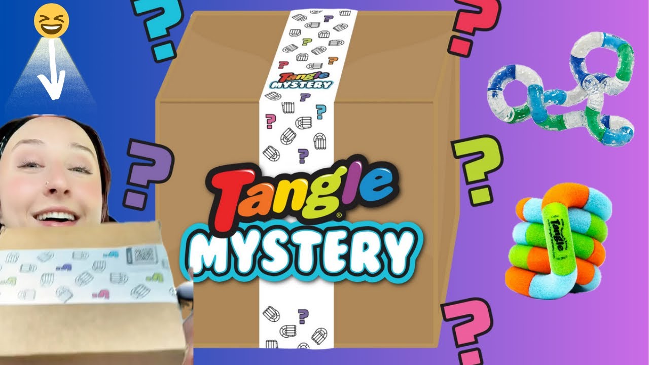 Unboxing the Small Tangle MYSTERY Box!! 📦 ✨