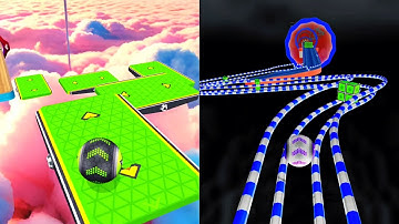 Going Balls Reverse Night Mode – Ultimate Fast Run vs Normal! #Gaming #Ball