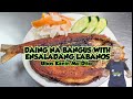 DAING NA BANGUS AT ENSALADANG LABANOS / SIGURADONG MAPAPA UNLI KA SA KANIN  NITO