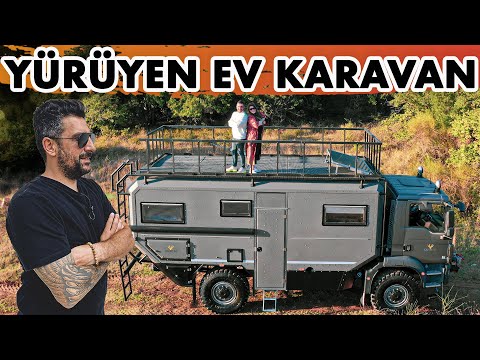 Yürüyen Ev Karavan | 1.1 Milyon TL'lik Kamyon Karavan