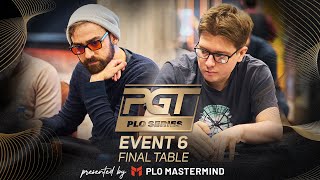 Learn From the Best! Dylan Weisman & Isaac Kempton Headline PGT PLO $10k Final Table Live Stream