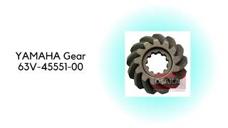 Osaka Marine Outboard motor parts - YAMAHA Gear