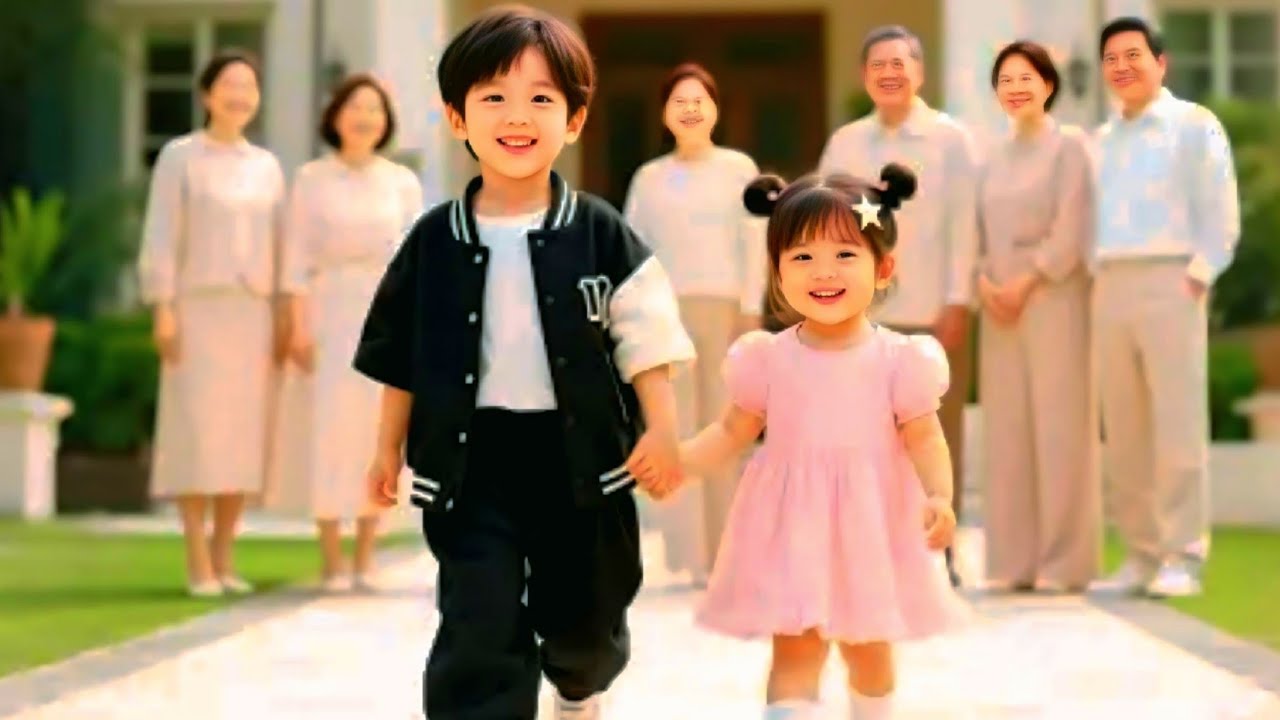 طفلان عبقریان ينقذون الرئيس وبمجرد رؤية وجهيهما فهم الأمر وتوجه الى امهم الغنيه وتزوجها فورا