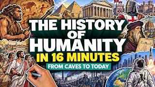 THE HISTORY OF HUMANITY (in 16 minutes)