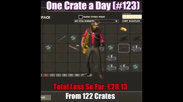 Day 123: Hunt for a TF2 Unusual Unboxing - TF2 Unboxing & TF2 Giveaway -One Crate A Day #Shorts 2021