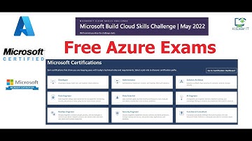 Free Certification exam: Microsoft Build Cloud Skills Challenge | May 2022