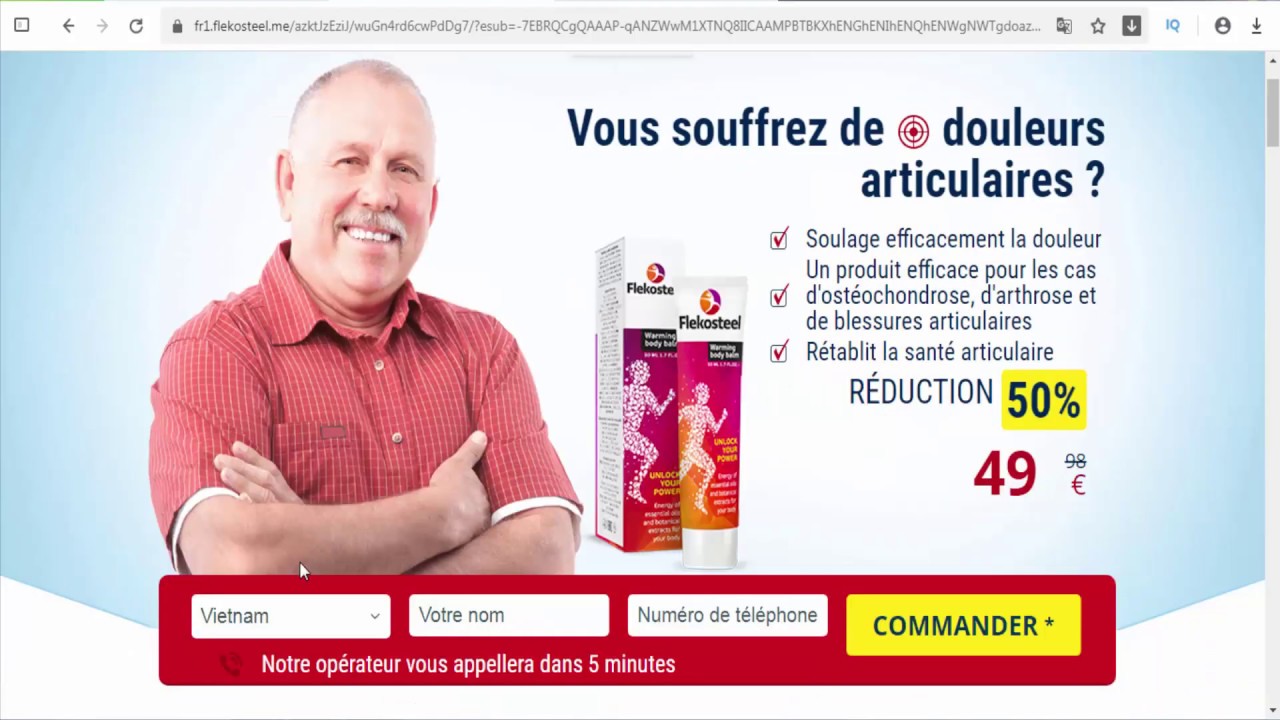 FLekosteel - FR/France - quickly remove pain