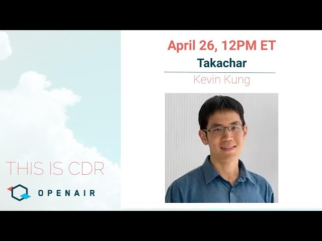 This Is CDR Ep.32: Takachar - CDR via Mobile Thermal Treatment of Waste Biomass with Dr. Kevin Kung episode artwork