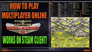 How to play Online Multiplayer - Red Alert 2 Steam Working!! (Quick & Easy Guide)