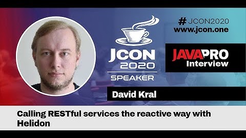 Calling RESTFul services the reactive way with Helidon | David Kral Interview (EN)
