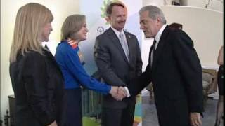 Ambassador to Greece Honors Special Olympics Organizers and Athletes 100 Days Before Games