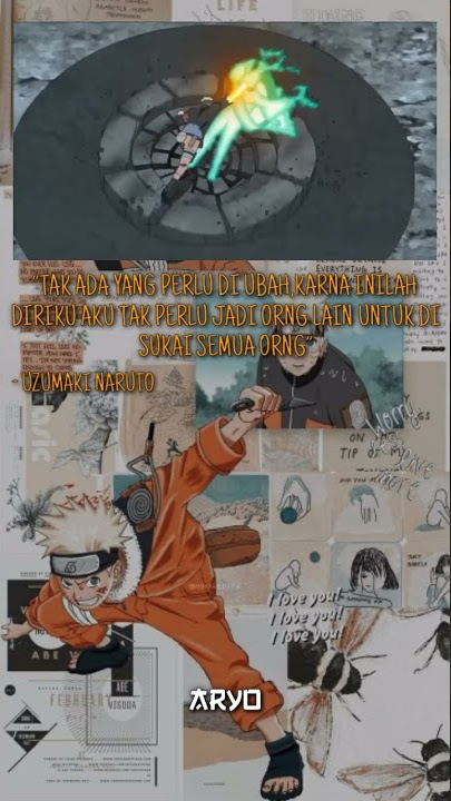 [AMV] Story' Wa Anime Naruto || Kata Kata Motivasi Tentang Kehidupan Uzumaki Naruto Keren 30 Detik✨