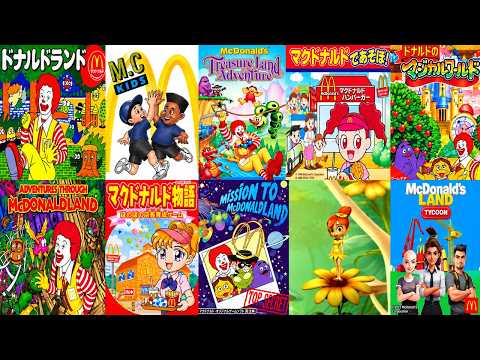 The Evolution of McDONALD'S Games (1988-2024)