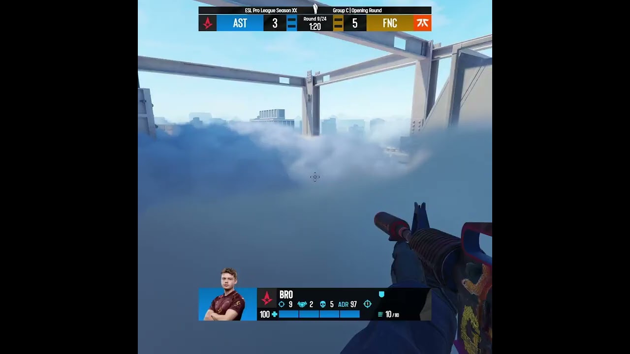 br0's Smoke Triple Kill Leaves No Chance! | ESL Pro League Season 