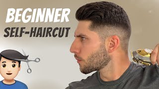 Beginner Shadow Fade Self-Haircut Tutorial | How To Cut Your Own Hair