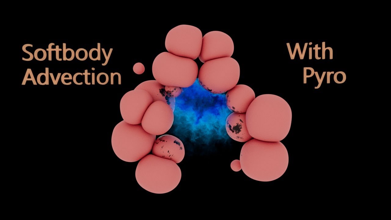 Cinema 4D 2023.1.0 - Advecting softbodies with Pyro - quick tip - YouTube
