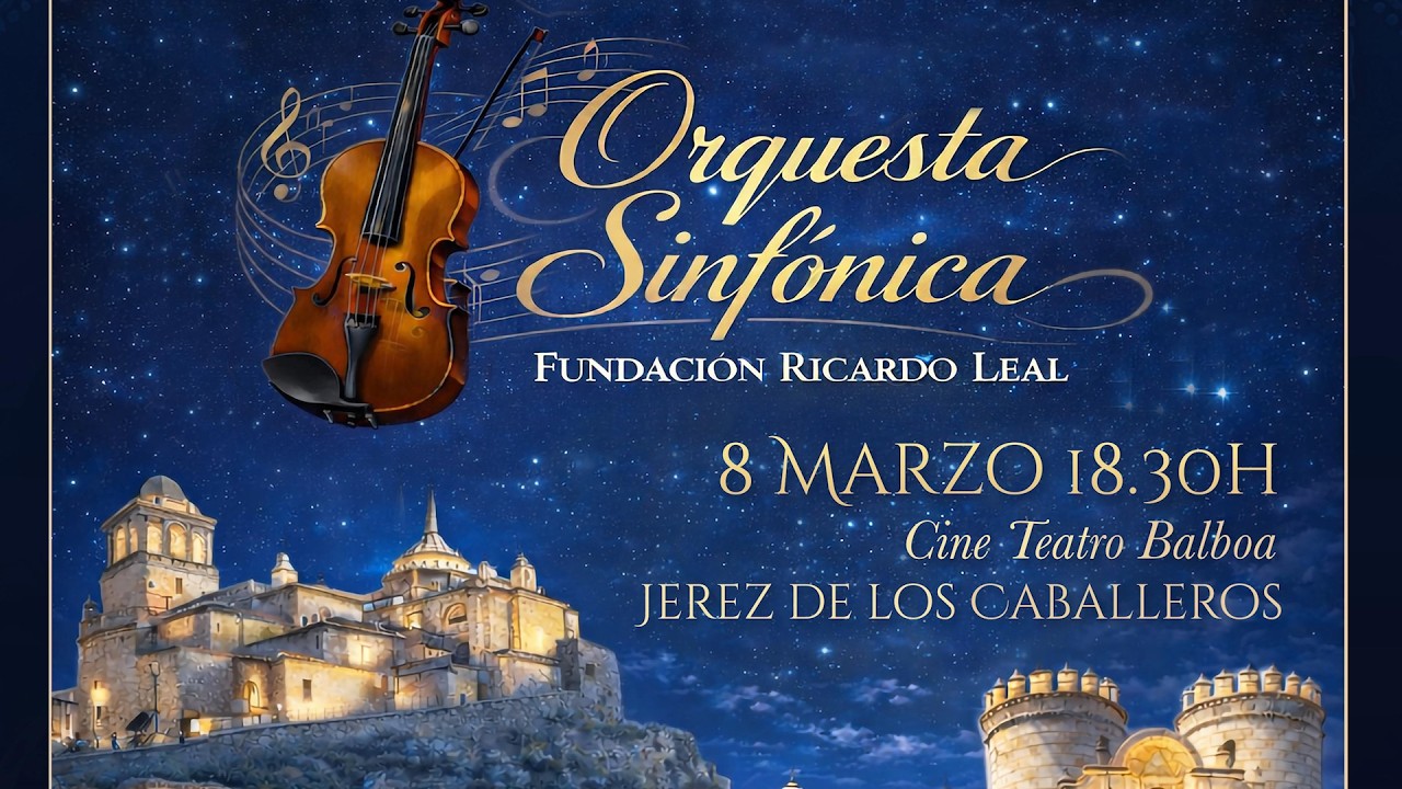 Jerez acogerá el 8 de marzo el primer concierto sinfónico de marchas procesionales de Extremadura