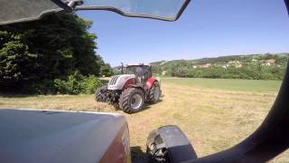 Heu Ernte 2015 Steyr Power [GoPro}]