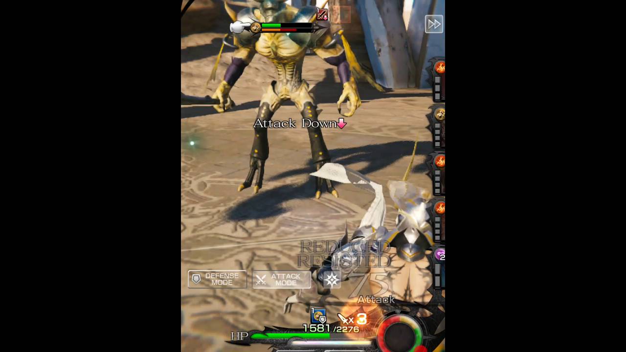 Mobius Final Fantasy: Skill seed farming [hard/auto mode] (no audio)