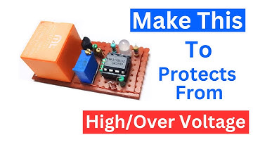 Over Voltage Protection Using LM358/LM393