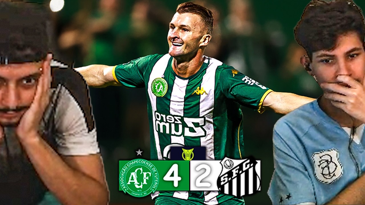 SANTISTAS ASSISTINDO AO 4-2 DA CHAPE...