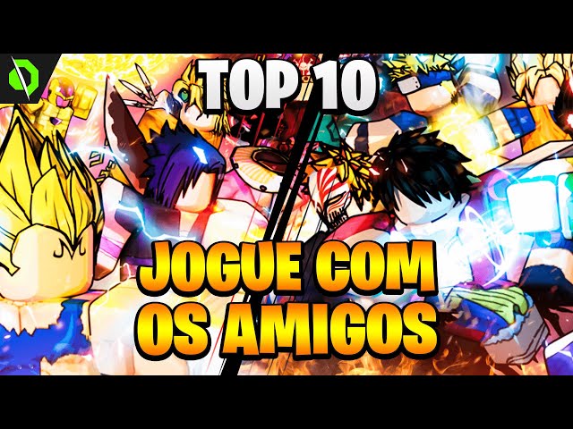 JOGUE AGORA! TOP 10 JOGOS MAIS DIVERTIDOS do ROBLOX! 