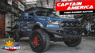 Project CAPTAIN AMERICA - Ford Ranger Raptor 2019 (Behind the scene)