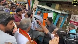 West Bengal | BJP's Dilip Ghosh Attacked During Campaign | Bhabanipur Bypoll