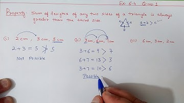 Q.1, Ex.6.4 Chapter:6 The Triangle And Its Properties | Ncert Maths Class 7 | Cbse
