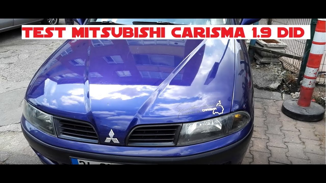 Test 2004 Mitsubishi Carisma 1.9 Did 37 YouTube