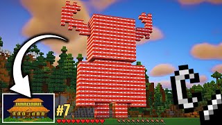 TNT vs Secret Minecraft Build | TNT Experiment v7