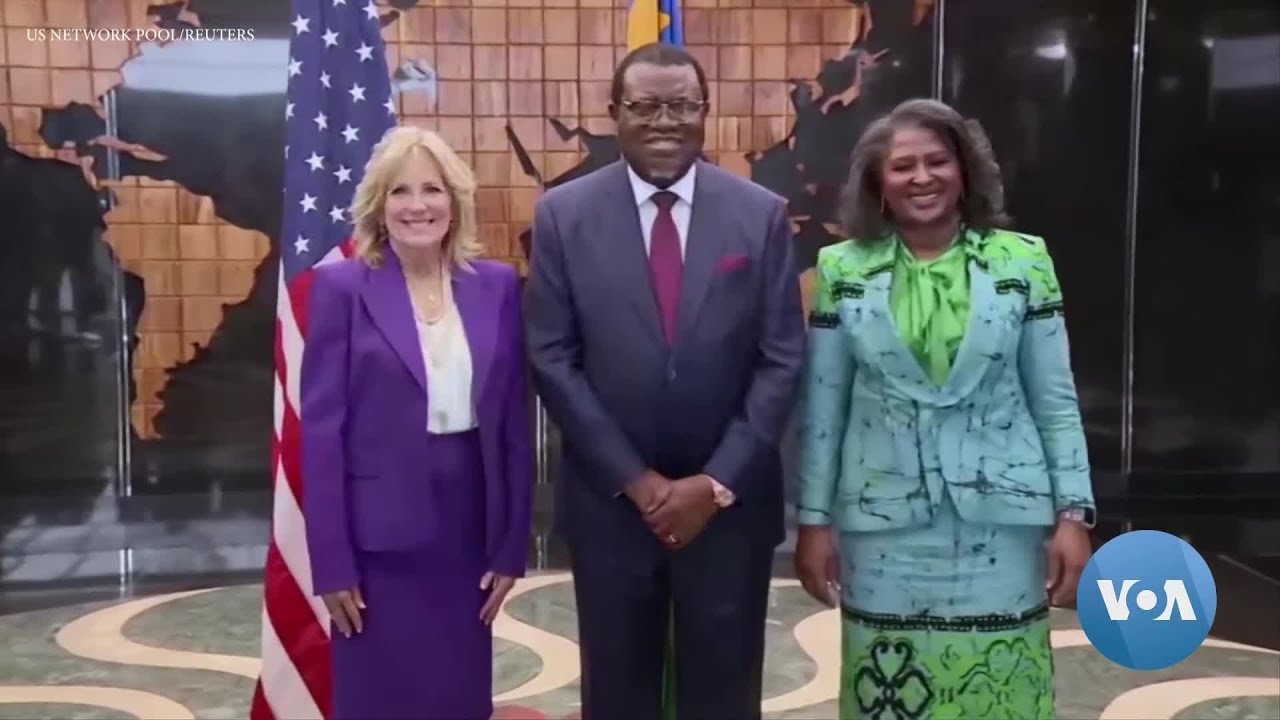 US First Lady Jill Biden Visits Namibia