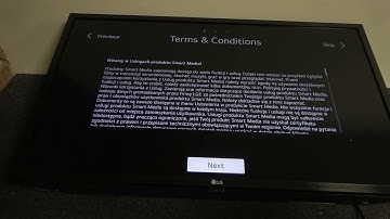 First Setup LG LED WebOS