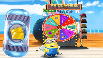 Cupid Minion Rush Prize Wheel Ep2 stage 1 fullscreen gameplay Walkthrough ios / android