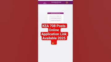 KEA 708 Posts Apply Link 2025|How to apply KEA 2025|KEA New Notification 2025|SDA|FDA|Apply Link|