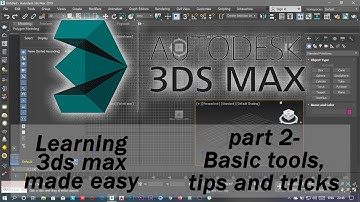 3DS MAX | Beginner tutorial | Part 2 | Move, Rotate, Scale | Shortcuts