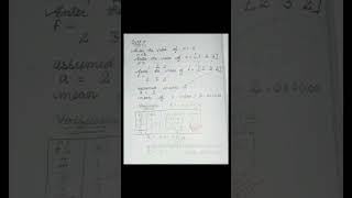 matlab program-3|Program to calculate arithmetic mean by shortest method| #msc #maths #university