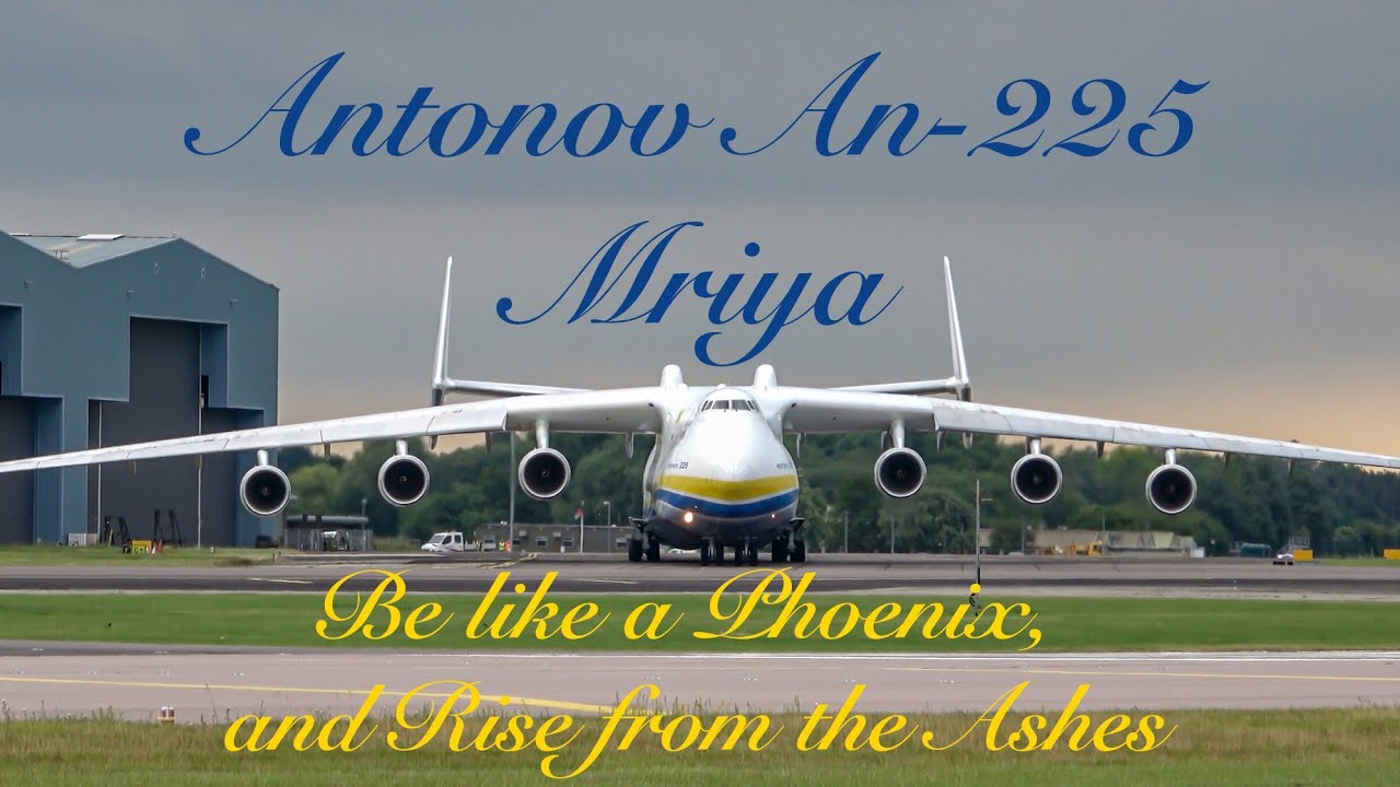 Ukraine Antonov An-225 Mriya, the WORLD's Biggest Plane Destroyed