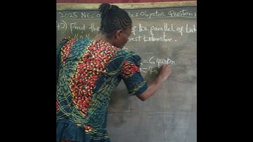 2025 neco mathematics objective question number 42