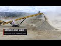 Machine crushing glacial rock to 0-65 mm - Keestrack R3 - Equip2 New Zealand