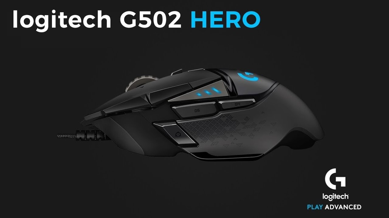 UNBOXING  SETUP: Logitech G502 Hero 