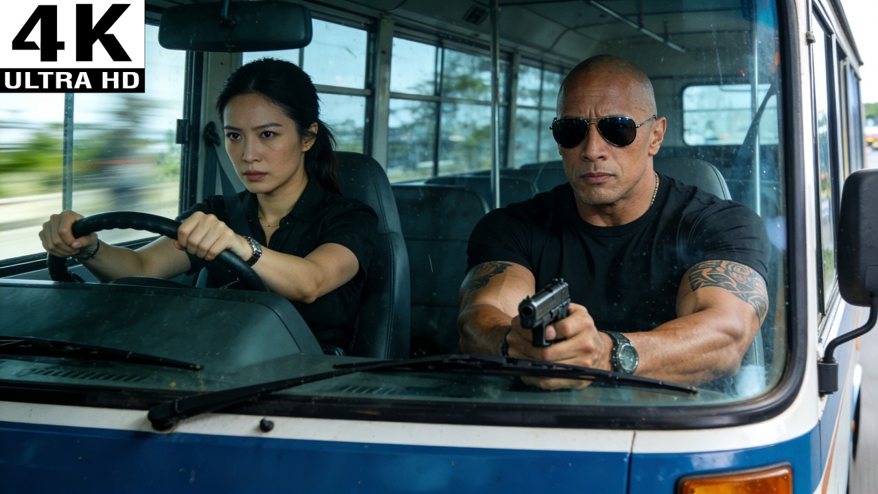 Tội phạm truy nã ngồi xe buýt, nữ tài xế giả vờ không biết, lái xe đến nơi an toàn, quá thông minh!