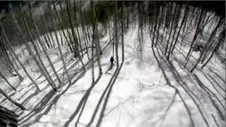 DOUBLE EJECTION FACE PLANT! Crash Cliff Drop - Ski