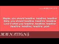 Eric Bellinger Headline Feat Kehlani Lyrics mp3