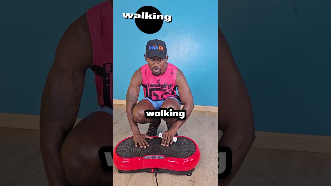 Vibration Plate Exercising Machine